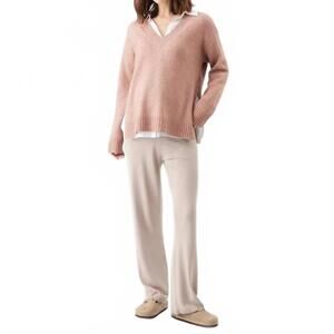 NEW RIPE vera nursing knit sweater in rose marle